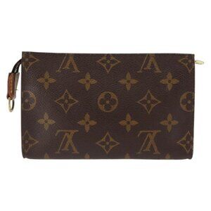 LOUIS VUITTON Monogram Bucket PM Accessory Pouch LV Auth
